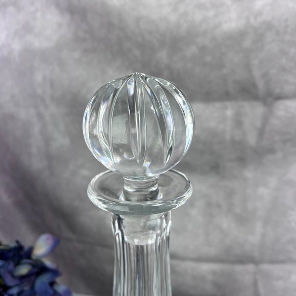 Vintage Block Crystal Olympic Ships Decanter   Full Lead Handcut  Poland - Picture 10 of 13